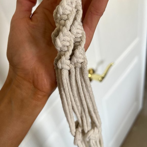 Boho Macrame Plant Hanger - Picture 5 of 5